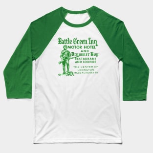 Battle Green Inn - Lexington, MA Baseball T-Shirt